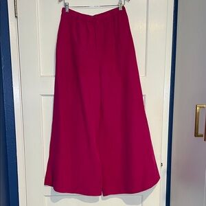 Zara Pink Wide Leg Pants